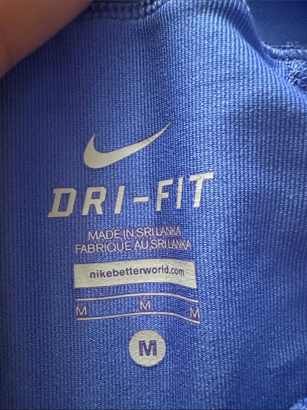 Nike Royal Blue Skort with Neon Yellow Accents